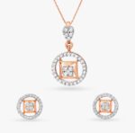 Diamond Pendant Set