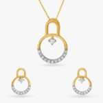 Diamond Pendant Set