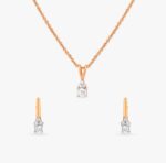 Diamond Pendant Set