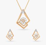 Diamond Pendant Set