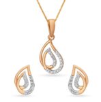 Diamond Pendant Set