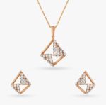 Diamond Pendant Set