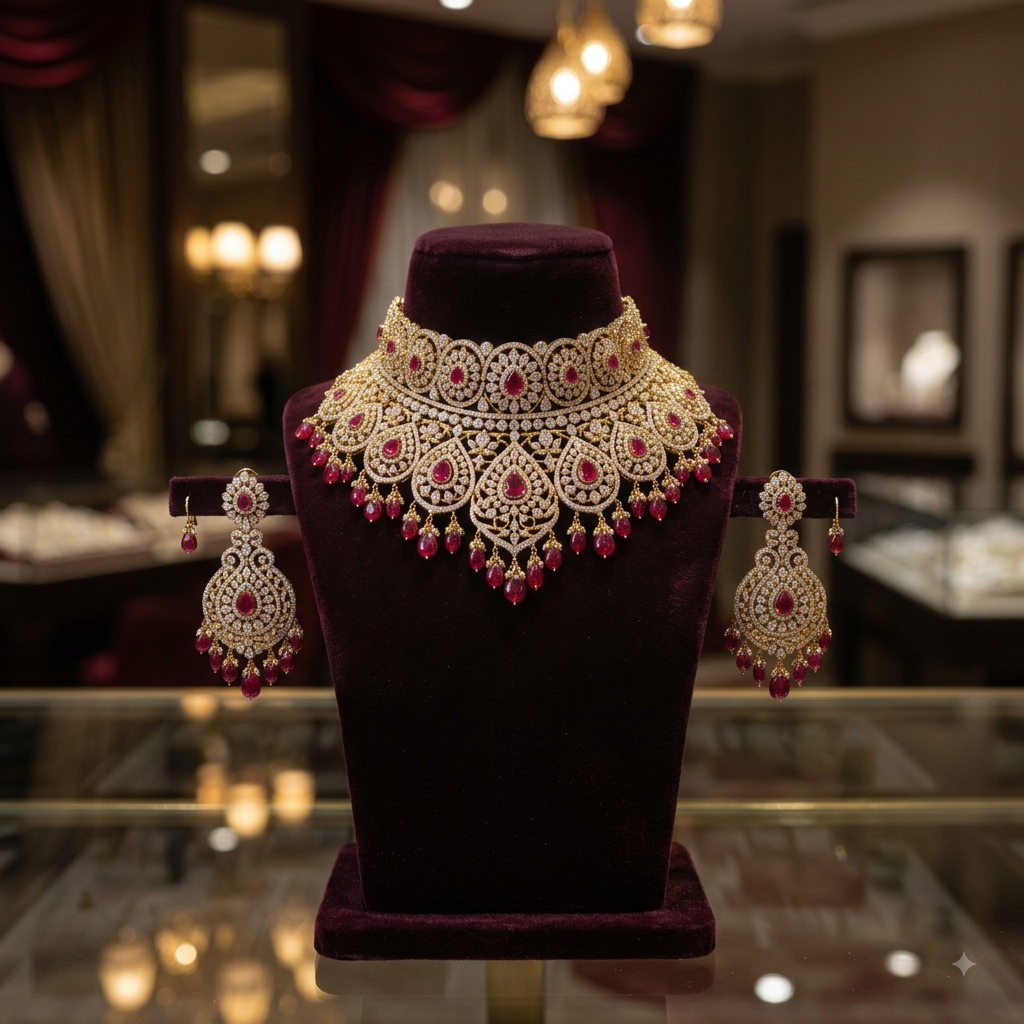 Bridal jewellery collection