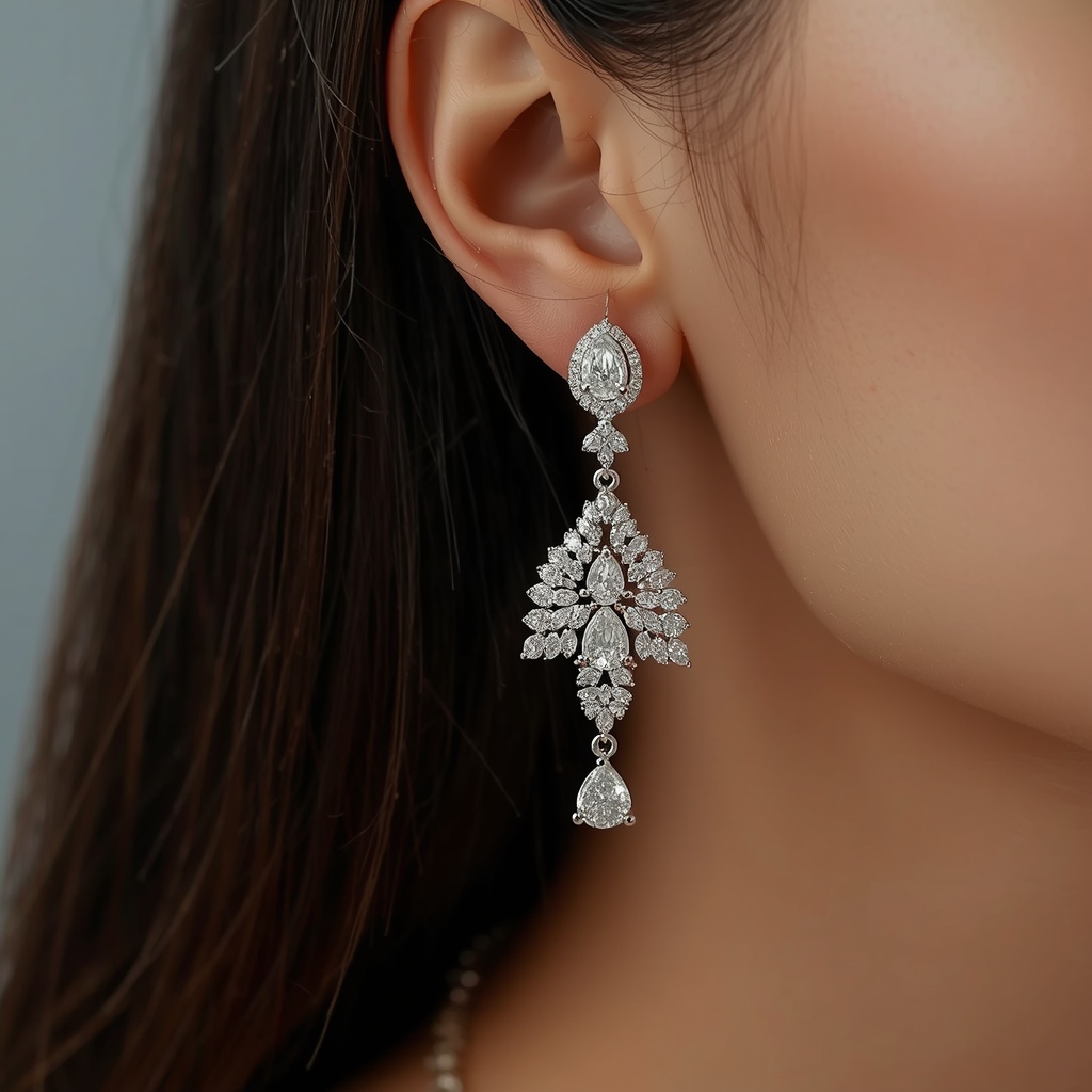 Diamond earrings